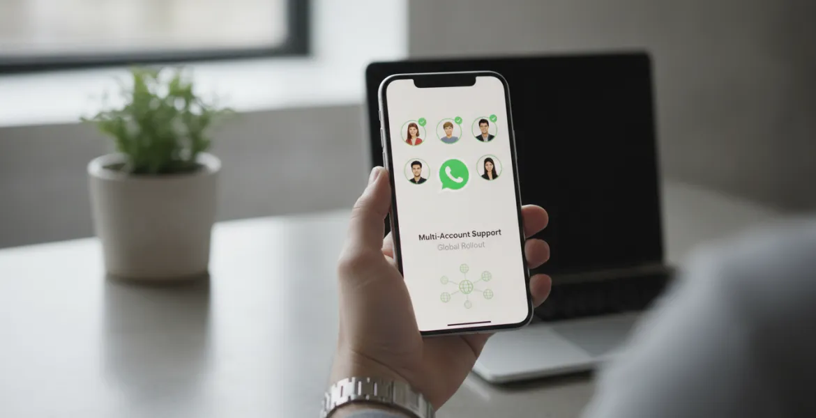 WhatsApp rivoluziona l'esperienza su iOS: arriva il supporto multi-account globale