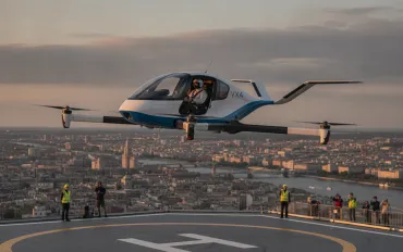 Rivoluzione nei Cieli: Il Taxi Volante di Vertical Aerospace decolla con pilota a bordo