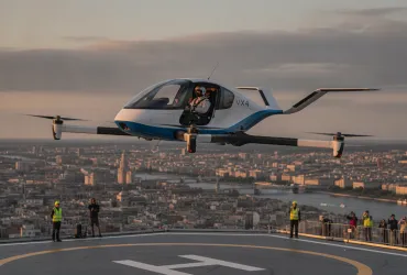 Rivoluzione nei Cieli: Il Taxi Volante di Vertical Aerospace decolla con pilota a bordo