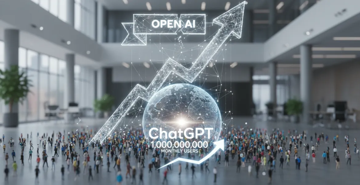 OpenAI rompe ogni record: ChatGPT raggiunge il miliardo di utenti mensili