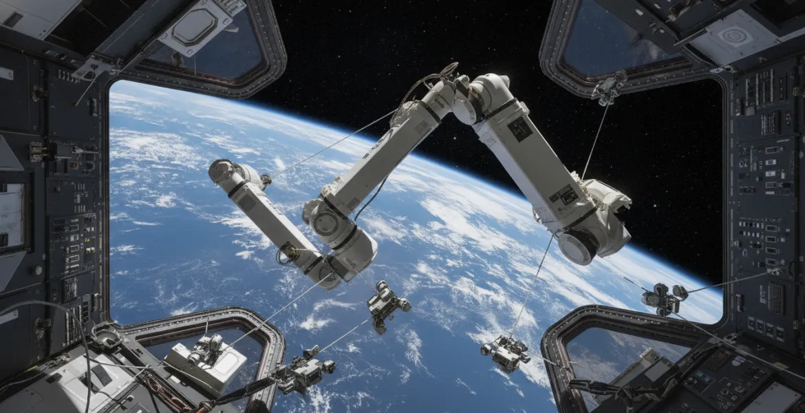 Emergenza robotica sulla ISS: Gli Astronauti pronti alla sfida per riparare il Canadarm2