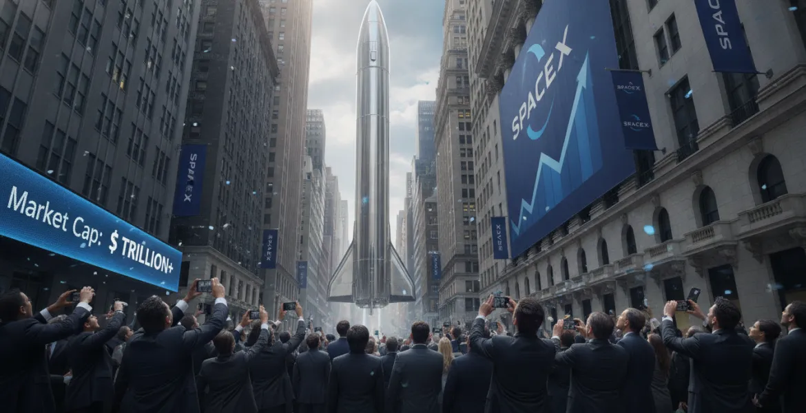 SpaceX domina Wall Street: capitalizzazione record oltre i 2 trilioni di dollari