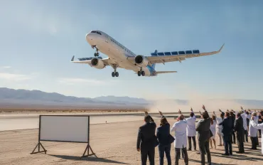 Svolta Epocale nei Cieli: Decolla il primo aereo con batterie allo stato solido