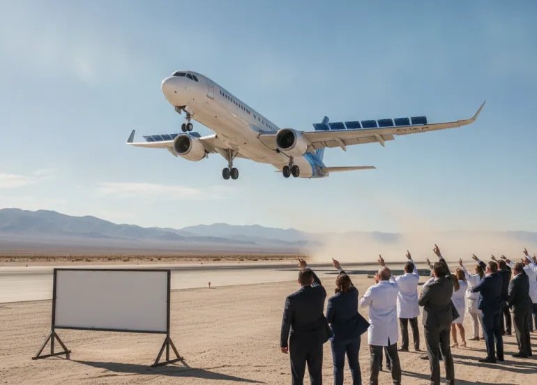 Svolta Epocale nei Cieli: Decolla il primo aereo con batterie allo stato solido
