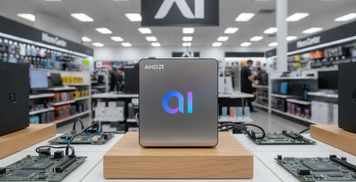 AMD Ryzen AI Halo sbarca da Micro Center: il Mini-PC definitivo per lo sviluppo dell'intelligenza artificiale