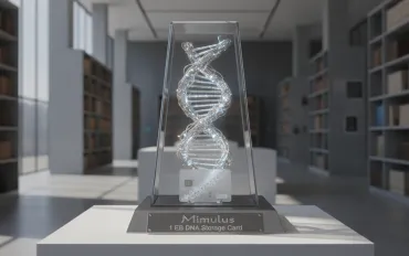 L'era dell'archiviazione eterna: Mimulus lancia la scheda a DNA da un Exabyte