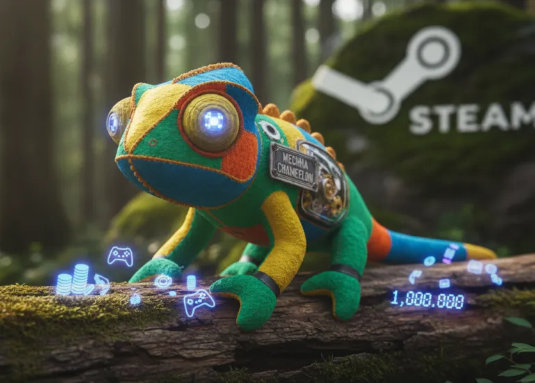 Meccha Chameleon: il fenomeno indie che ha conquistato un milione di giocatori su Steam