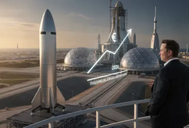 SpaceX e la profezia di Elon Musk: Mille miliardi di dollari di fatturato entro il 2031