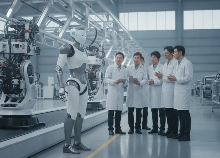 Seres sfida Tesla: arriva Xiaosai, il robot umanoide che cambierà il futuro delle fabbriche