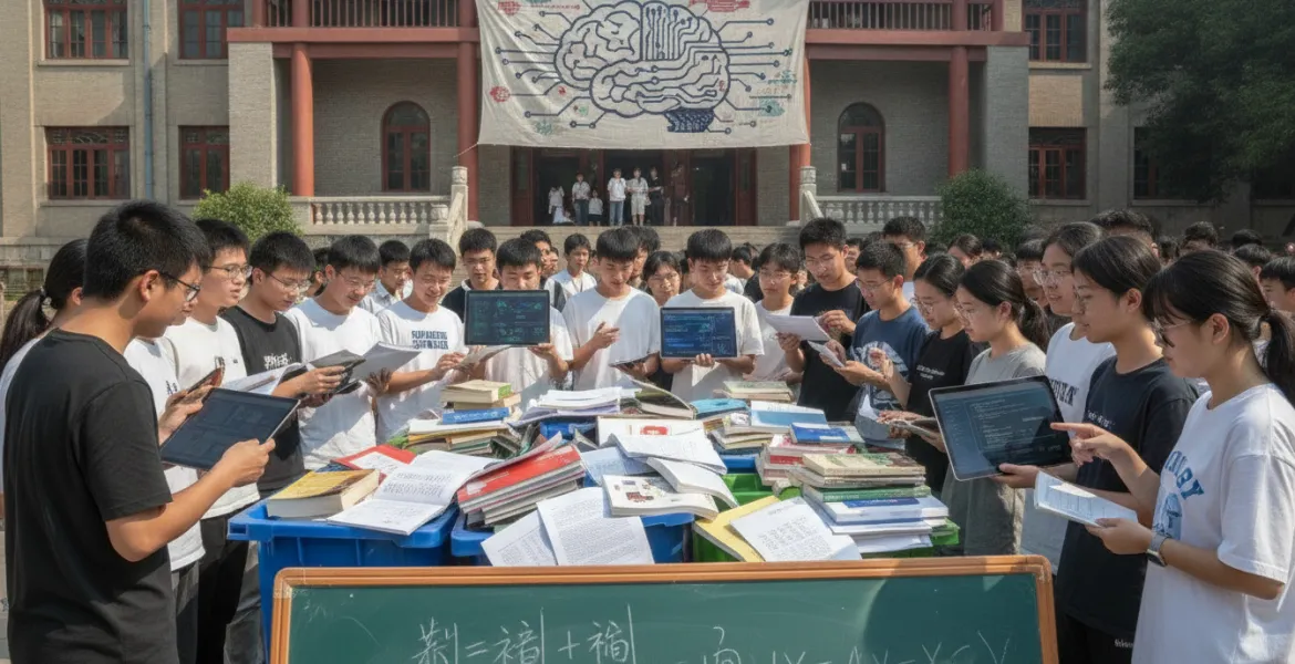Rivoluzione Universitaria in Cina: Cancellati migliaia di corsi per puntare sull'IA