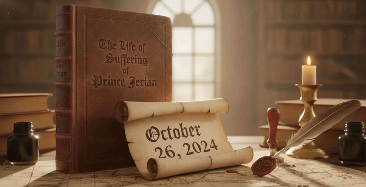 The Life and Suffering of Prince Jerian: svelata la data di uscita ufficiale