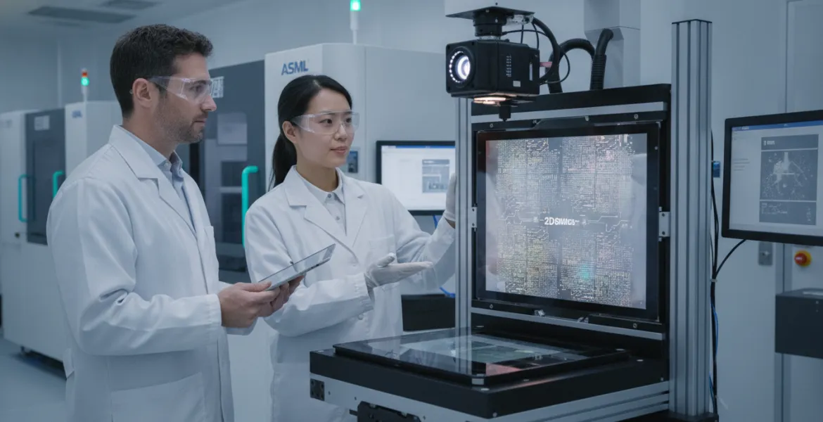 Rivoluzione nei Semiconduttori: TSMC e ASML presentano i transistor 2D su Wafer da 300mm