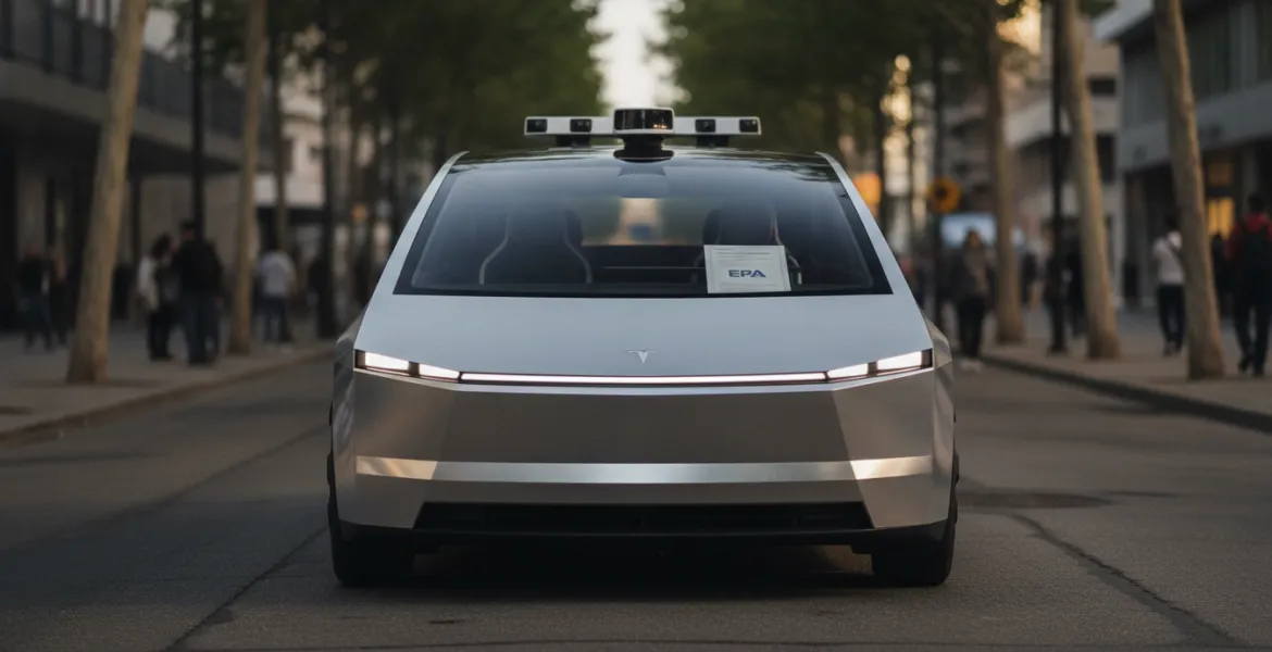 Tesla Cybercab: I documenti EPA svelano i segreti del robotaxi che rivoluziona la mobilità