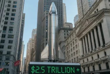 SpaceX domina Wall Street: capitalizzazione record oltre 2,5 trilioni di dollari