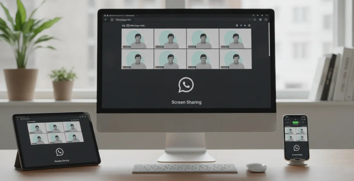 WhatsApp Web sfida i giganti: arrivano le chiamate di gruppo a 32 utenti e la condivisione schermo