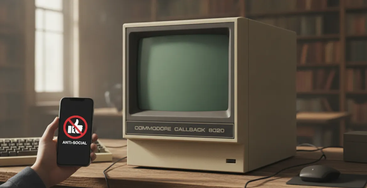 Commodore Callback 8020: Il ritorno del gigante con uno smartphone Anti-Social