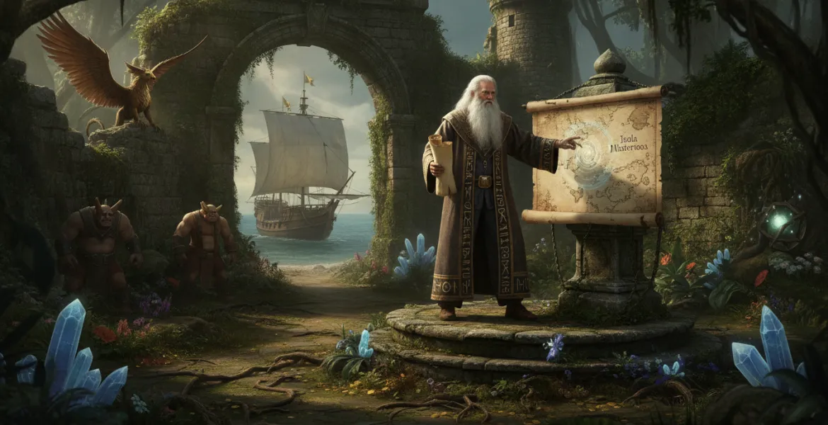 Heroes of Might & Magic Olden Era: il mito dell'Isola Misteriosa ritorna grazie a Papyjama