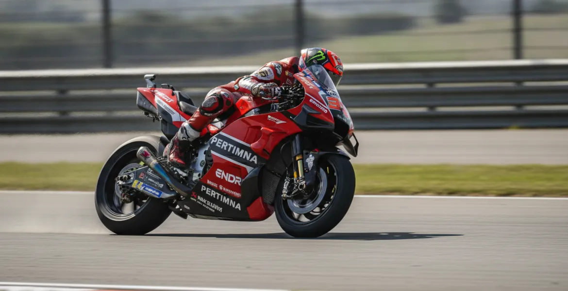 MotoGP Brno: Fabio Di Giannantonio sfida il dolore per difendere il podio mondiale