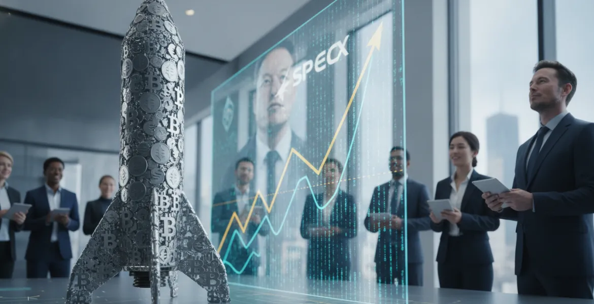 SpaceX domina i mercati crypto: i futures sull'azienda di Musk scalano le vette dopo l'IPO