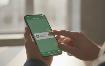 WhatsApp rivoluziona l'esperienza utente: arrivano i messaggi vocali rapidi via widget