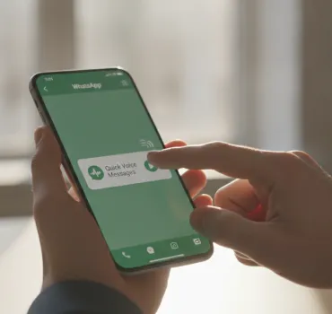 WhatsApp rivoluziona l'esperienza utente: arrivano i messaggi vocali rapidi via widget