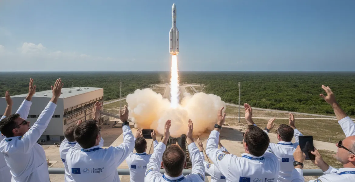 Ariane 6: l'Europa conquista l'orbita con il successo della missione Amazon Leo