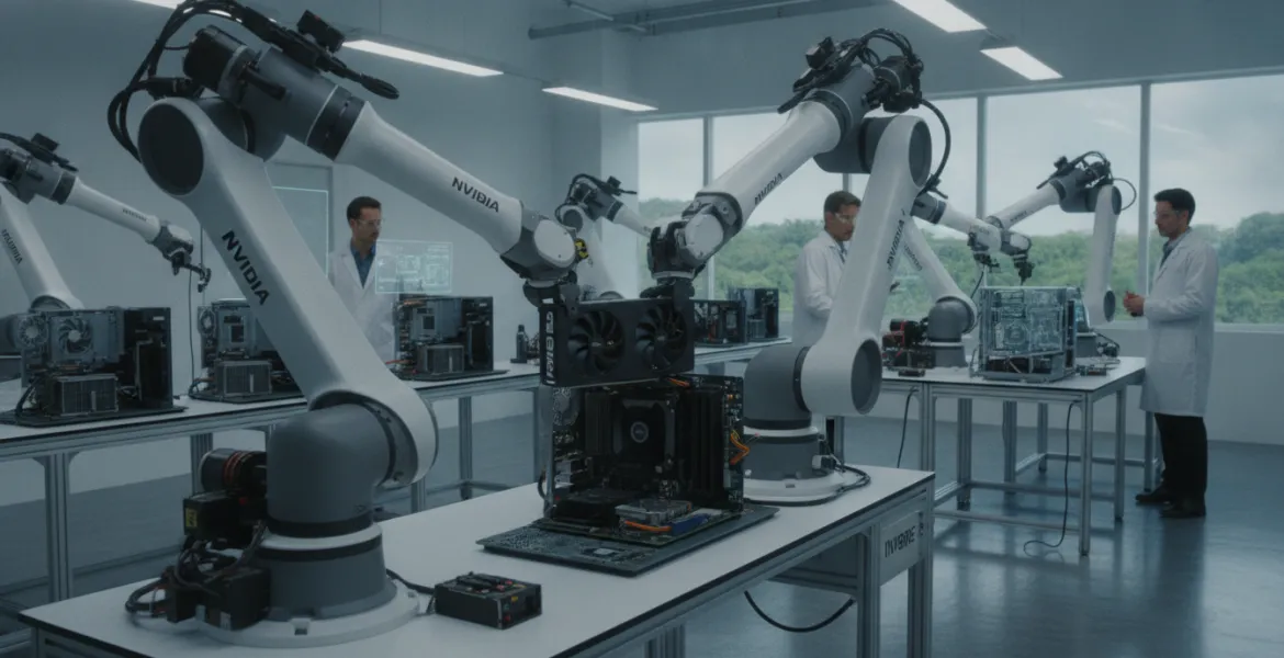 Nvidia e la rivoluzione ENPIRE: I Robot che imparano ad assemblare PC in Autonomia