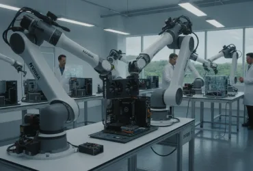 Nvidia e la rivoluzione ENPIRE: I Robot che imparano ad assemblare PC in Autonomia