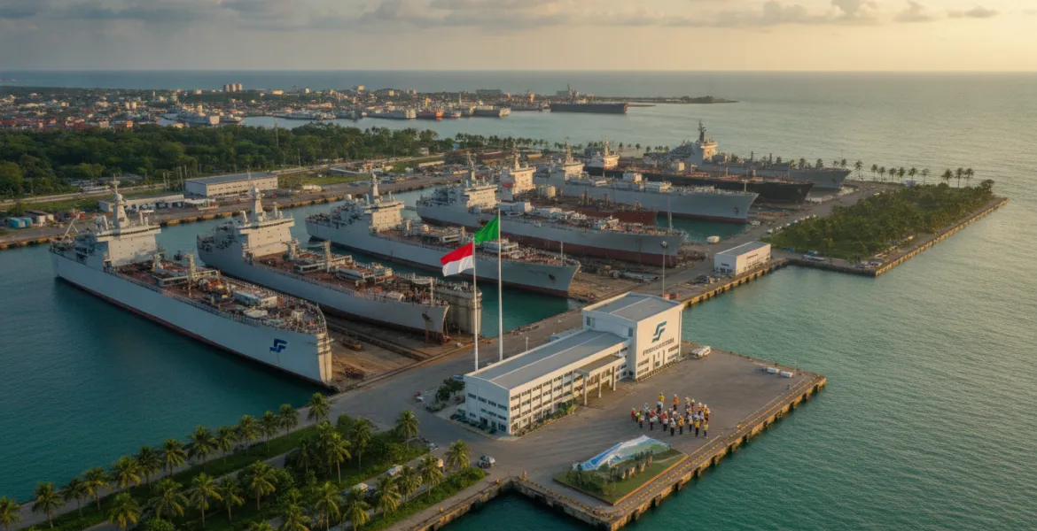 Fincantieri espande l'influenza nel Sud-est asiatico con il polo navale indonesiano