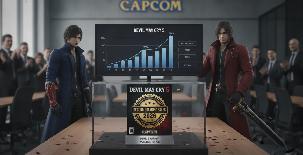 Devil May Cry 5: Record storico di vendite nel 2026 per il capolavoro di Capcom