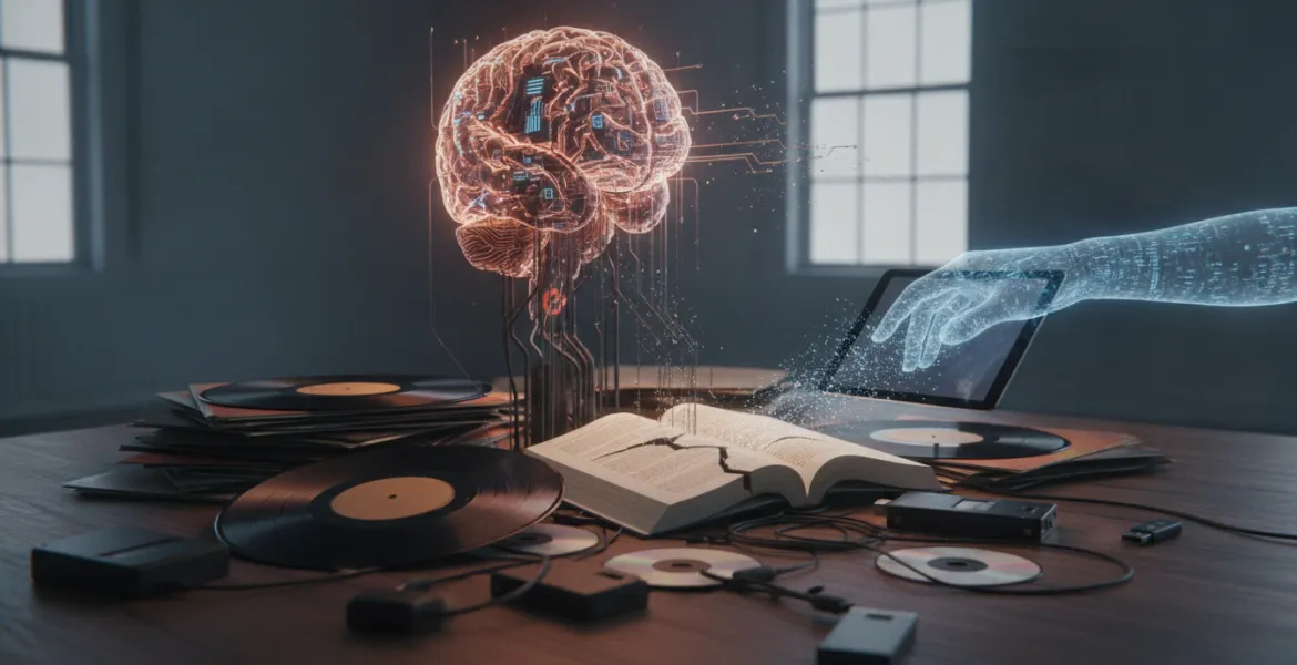 Musica e Intelligenza Artificiale: Schiaccianti prove di pirateria digitale su Larga Scala