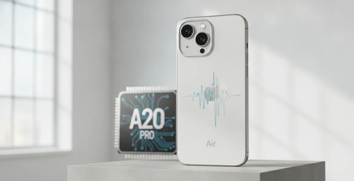 iPhone Air seconda generazione: Apple rivoluziona la gamma con chip A20 Pro e fotocamera Dual