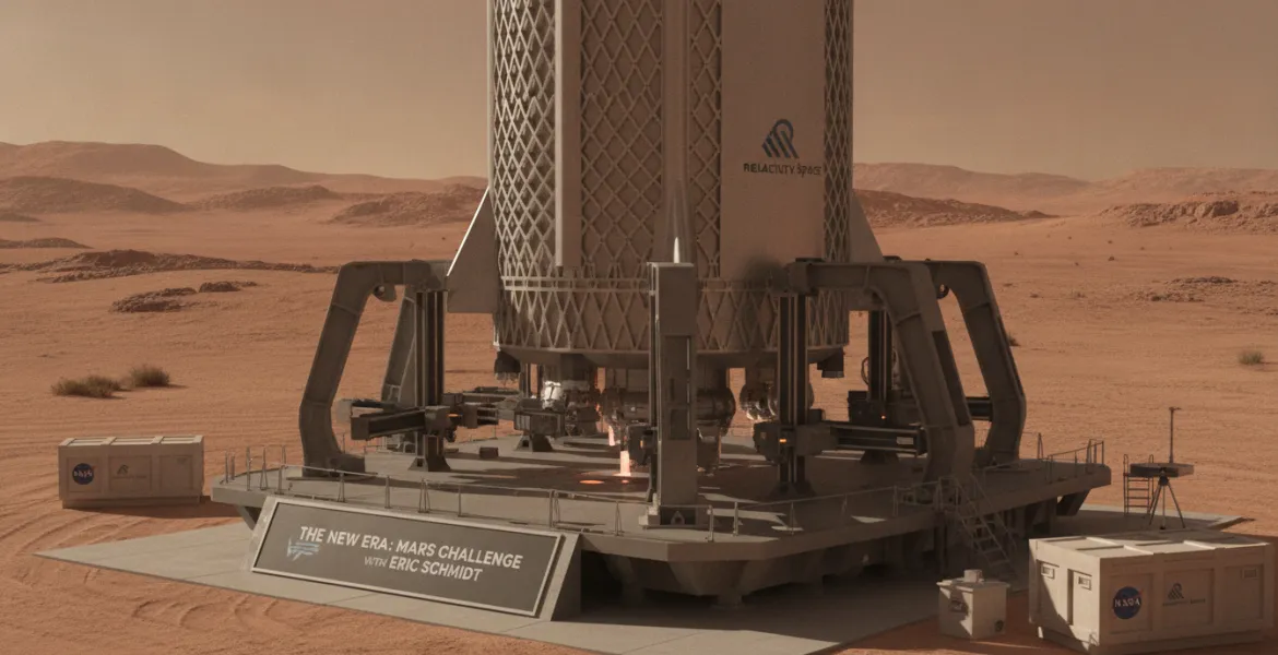 La nuova era di NASA e Relativity Space: sfida a Marte con il razzo stampato in 3D di Eric Schmidt