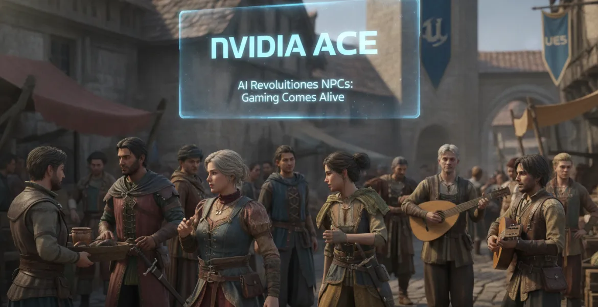 NVIDIA ACE rivoluziona gli NPC: l'intelligenza artificiale entra nel vivo del gaming su Unreal Engine 5