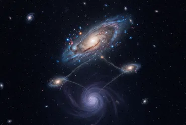 Universo Ribelle: Scoperta la Terza galassia senza materia oscura che sfida la fisica
