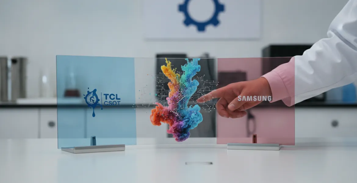 TCL CSOT sfida Samsung: la rivoluzione dei display OLED stampati a getto d'inchiostro