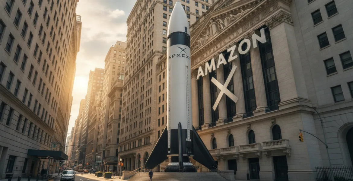 SpaceX domina Wall Street: la scalata record che ha superato Amazon