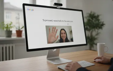 Google rivoluziona la sicurezza online: per superare il CAPTCHA ora dovrai salutare la webcam
