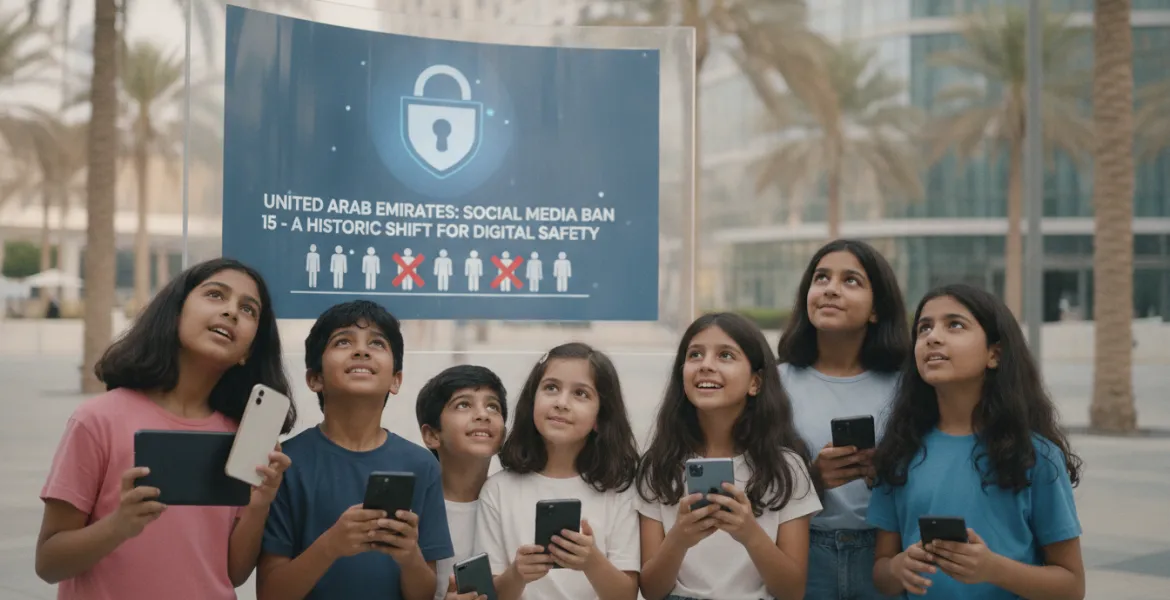 Emirati Arabi Uniti: stop ai Social Media sotto i 15 anni, una svolta storica per la sicurezza digitale