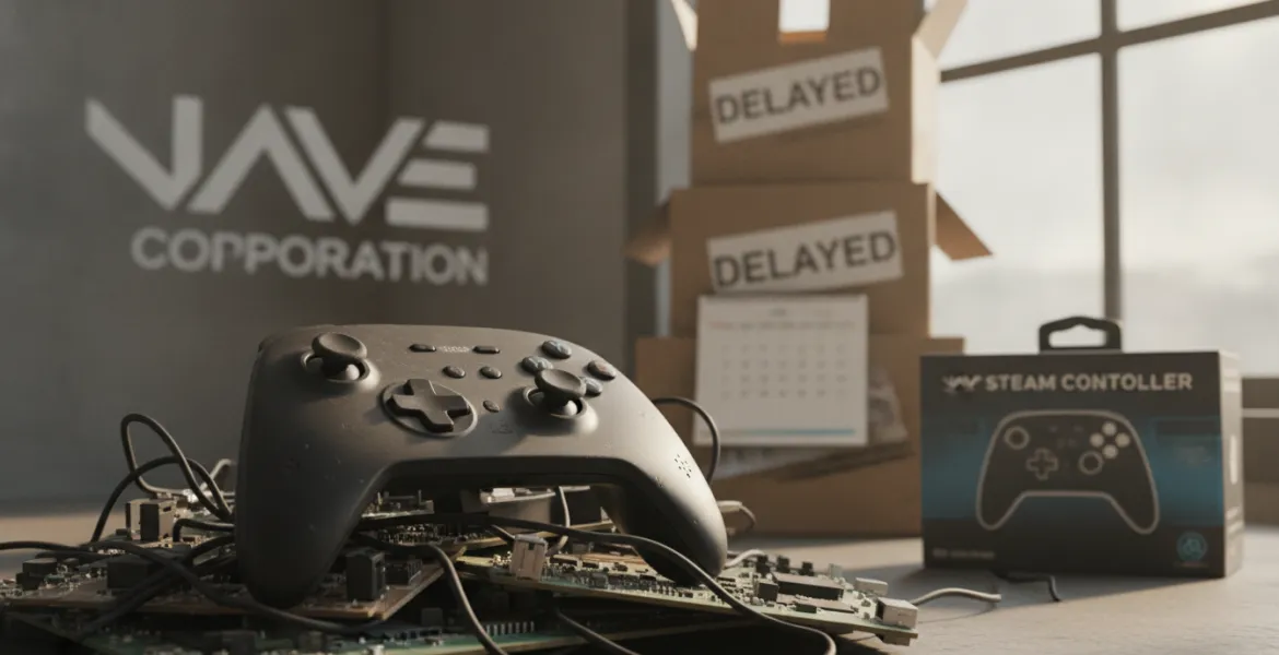 Valve e lo Steam Controller: crisi di produzione e attese fino al 2027