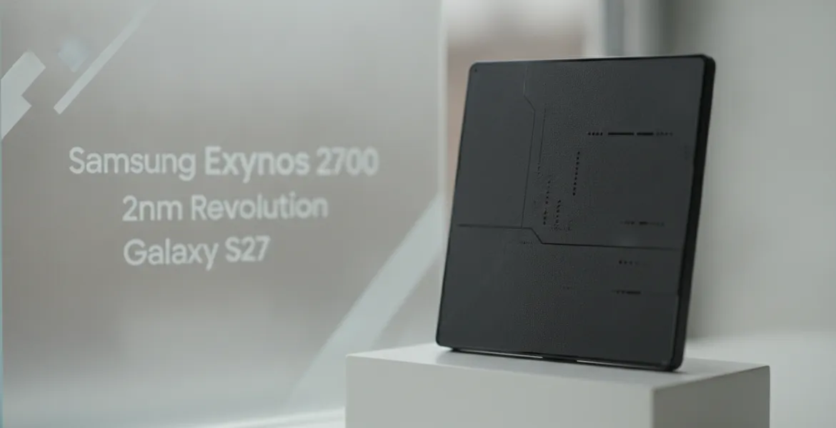 Samsung conferma l'Exynos 2700: la rivoluzione a 2nm per i nuovi Galaxy S27