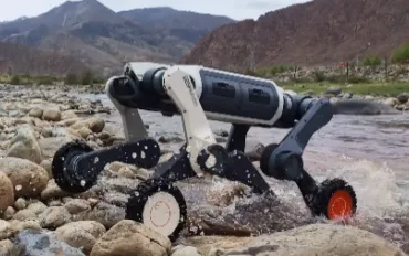 Lynx M20S di DEEP Robotics: Il robot quadrupede che sfida i ghiacci e le vette più impervie