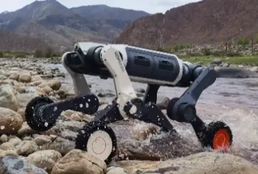 Lynx M20S di DEEP Robotics: Il robot quadrupede che sfida i ghiacci e le vette più impervie