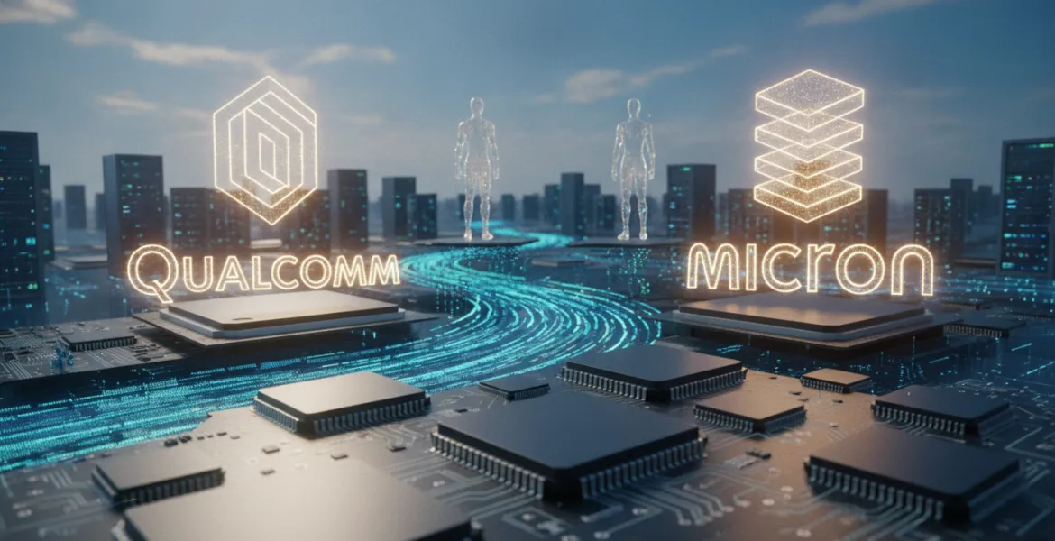 Boom dell'Intelligenza Artificiale: Qualcomm e Micron guidano la corsa dei semiconduttori