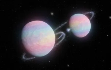 Mistero nello spazio: scoperti due esopianeti soffici come zucchero filato