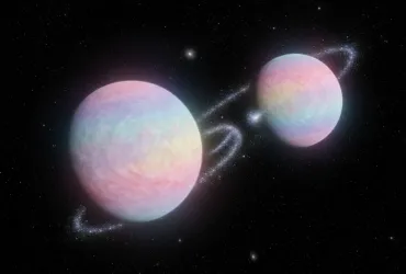 Mistero nello spazio: scoperti due esopianeti soffici come zucchero filato