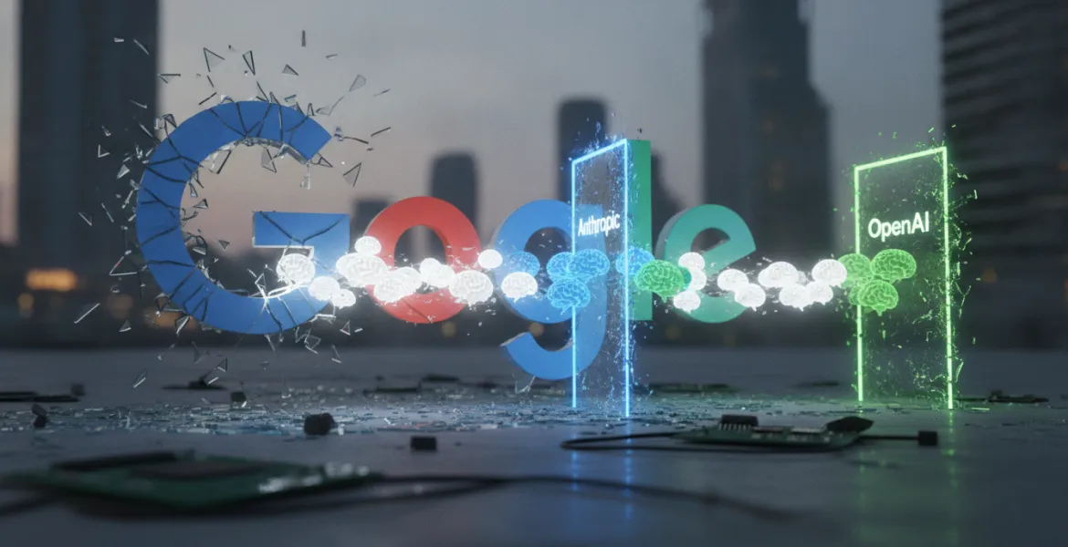 Terremoto in Google: fuga di cervelli verso Anthropic e OpenAI scuote il mercato