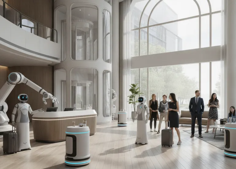 L'era dei robot è arrivata: in Cina apre l'hotel senza personale umano