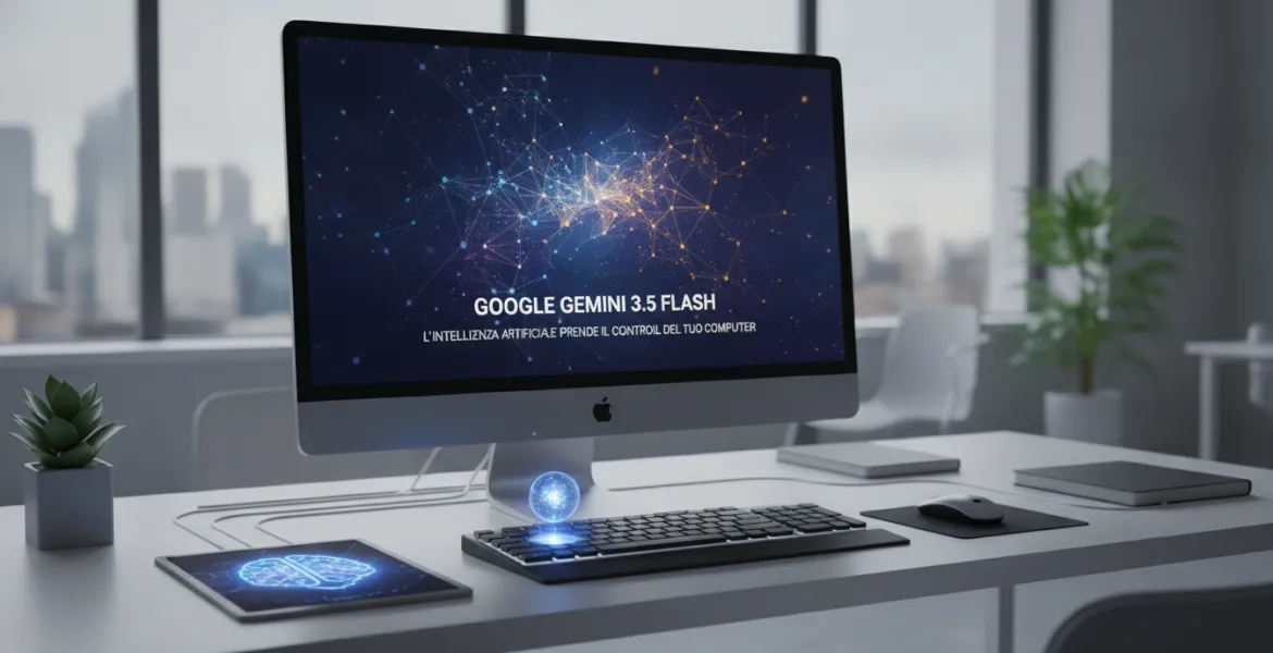 Google Gemini 3.5 Flash: L’Intelligenza Artificiale prende il controllo del tuo computer