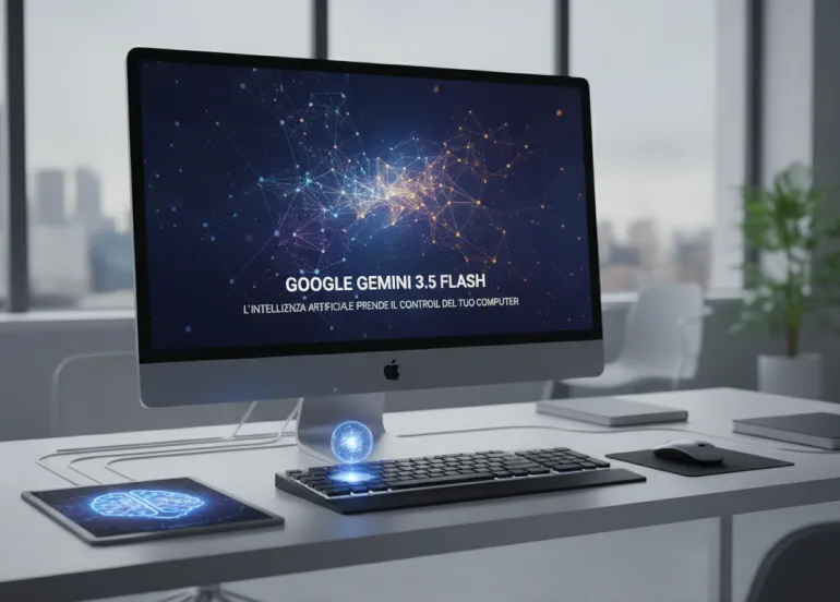 Google Gemini 3.5 Flash: L’Intelligenza Artificiale prende il controllo del tuo computer